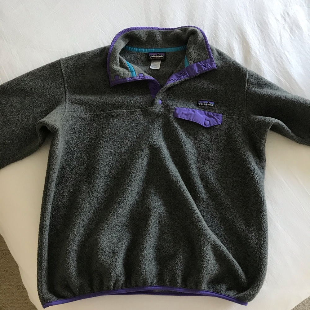 Patagonia Synchilla Pullover Snap-T Grey